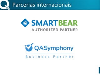 Parcerias	internacionais	
 