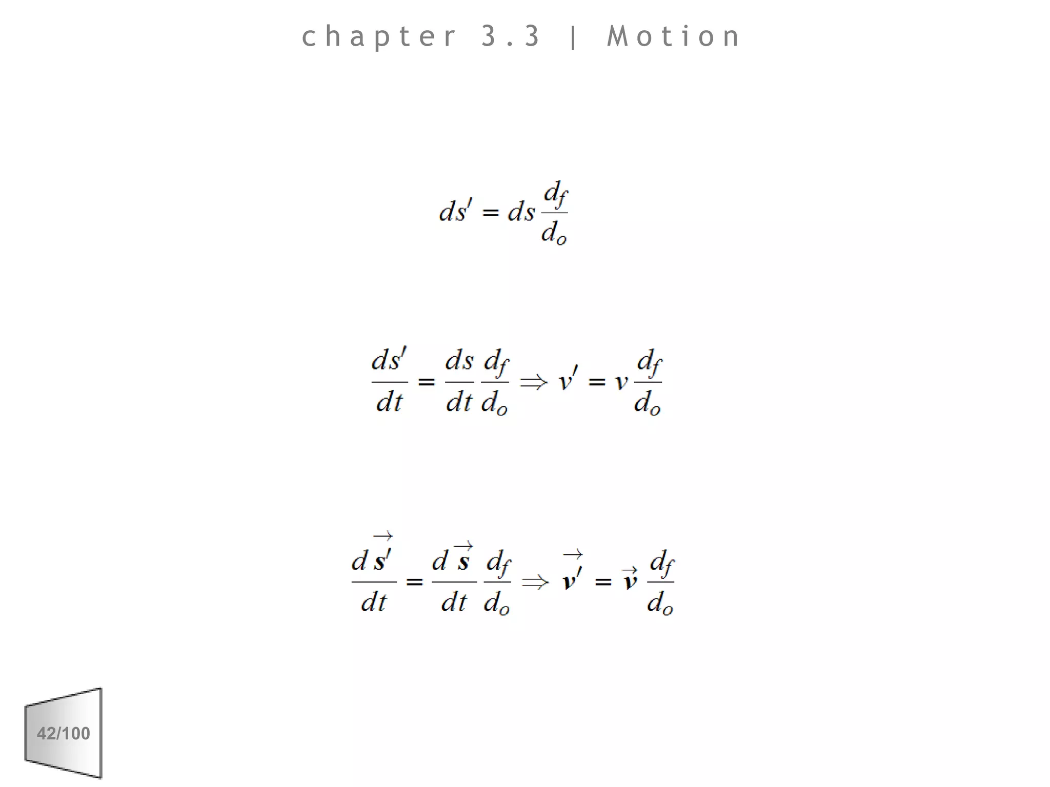 chapter 3.3 | Motion