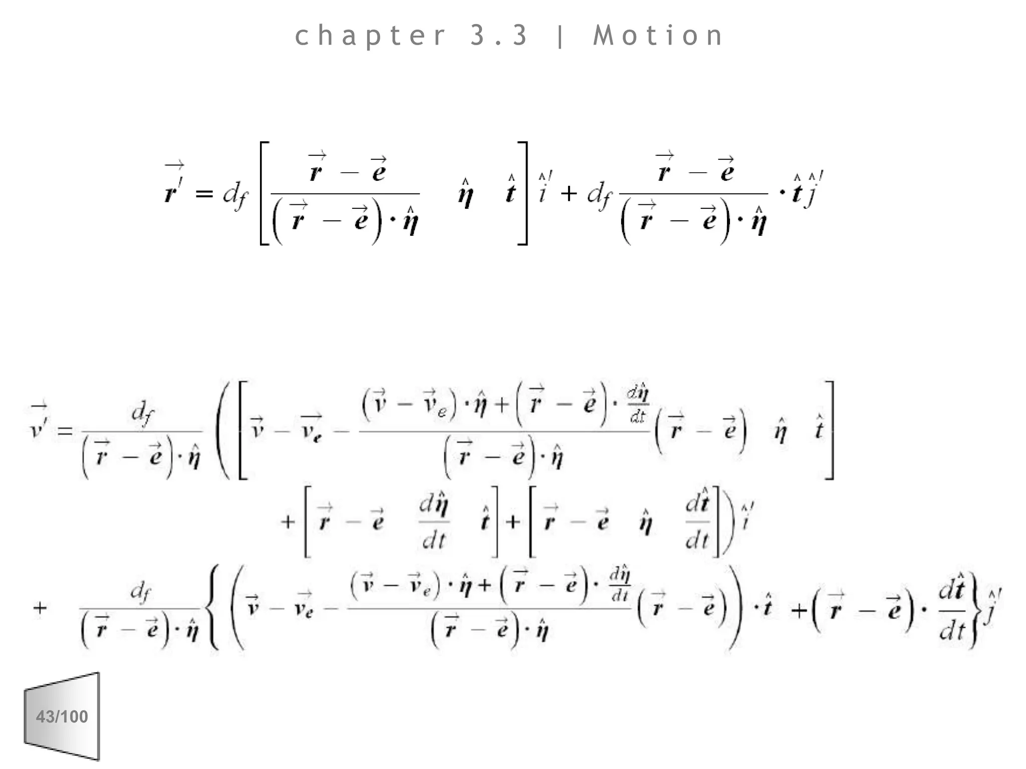 chapter 3.3 | Motion