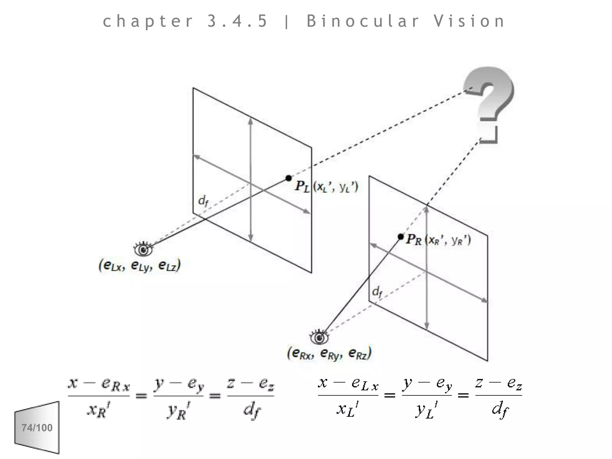 chapter 3.4.5 | Binocular Vision