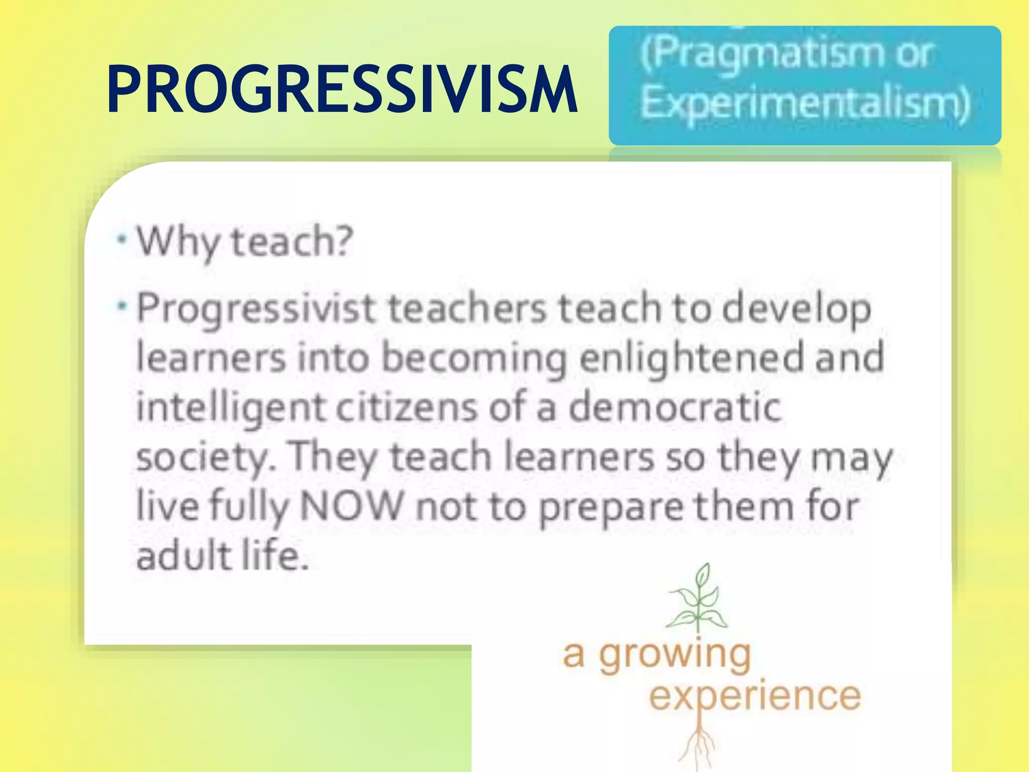 Philosophical Perspective in Education | PPTX