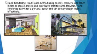 PERSPECTIVE DRAWING, SOCIOGRAPHY AND RENDERING TECHNIQUES.pptx