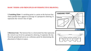 PERSPECTIVE DRAWING, SOCIOGRAPHY AND RENDERING TECHNIQUES.pptx