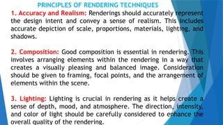 PERSPECTIVE DRAWING, SOCIOGRAPHY AND RENDERING TECHNIQUES.pptx
