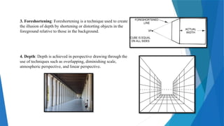 PERSPECTIVE DRAWING, SOCIOGRAPHY AND RENDERING TECHNIQUES.pptx