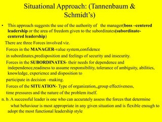 Subbordinate Centered Perspective mgt& leadership | PPT