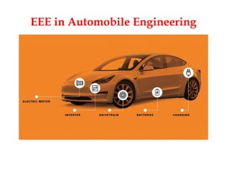 EEE in Automobile Engineering
 