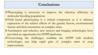 Perspectives and Challenges of Phenotyping in Crop Improvement. - Copy.pptx
