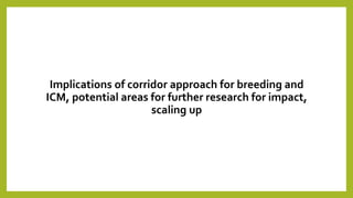 Perspectives on Integrated Crop Management (ICM) and Common bean breeding