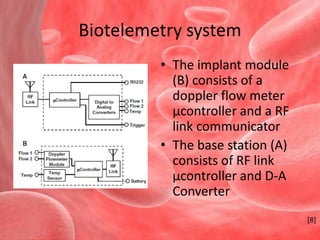 Blood flow in fingertip using heat transfer analysisNon Contact sensor placed below consists of an IR detector (Thermopile and resistance temperature sensor)Sensitivity enhanced by a Ge lensContact sensor consists of thermistor (0.25mm) to transmit the heat  [7]