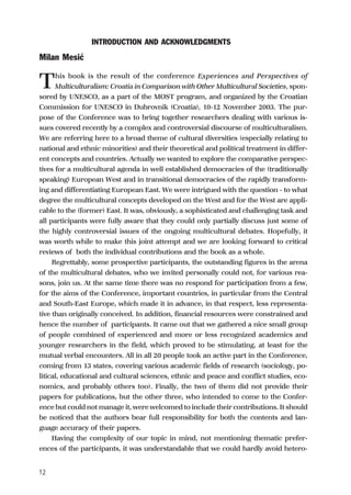 PERSPECTIVES OF MULTICULTURALISM NOWADAYS | PDF
