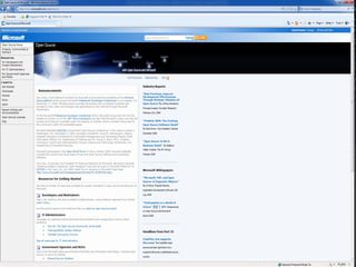Perspectives On Microsoft And Open Source   Fy 10 Customer Presentation