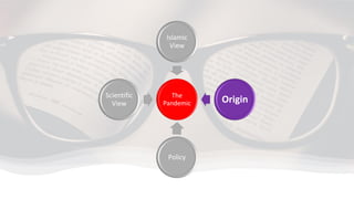 The
Pandemic
Islamic
View
Origin
Policy
Scientific
View
 