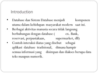 Perspektif database | PPT