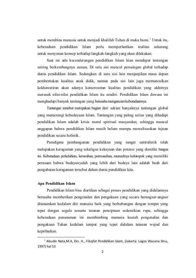 Pendidikan Anak Dalam Perspektif Islam