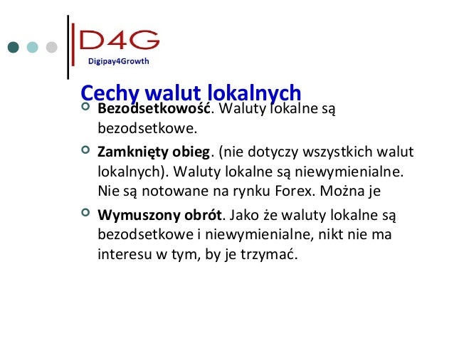 Rynek forex cechy