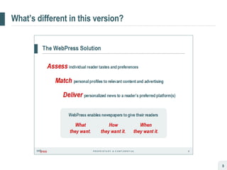 What’s different in this version? 