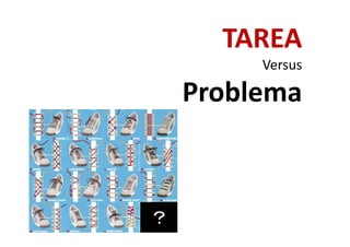 TAREATAREA
VersusVersus
ProblemaProblema
 