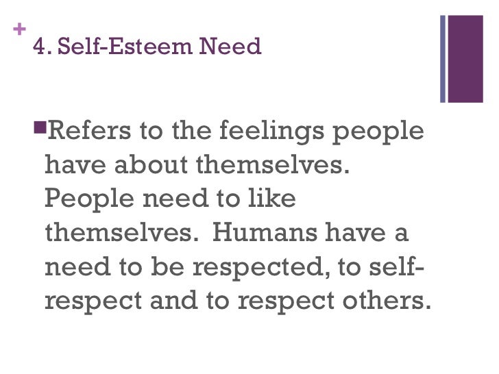 Essay on self esteem