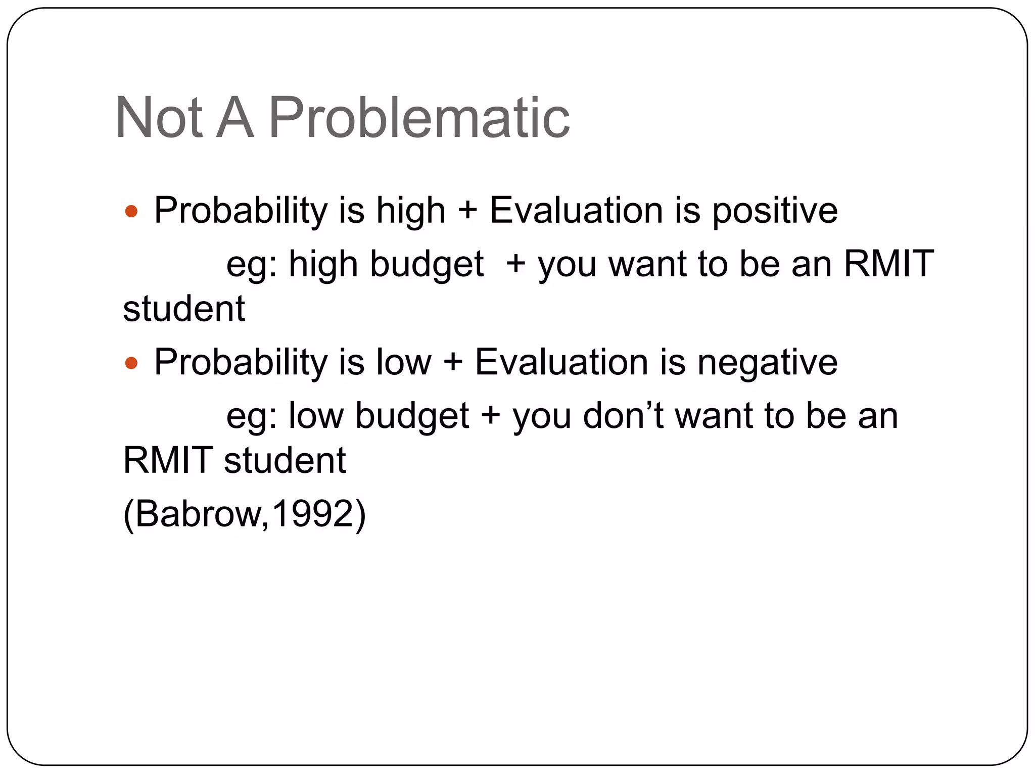WHEN Is Integration Problematic? 