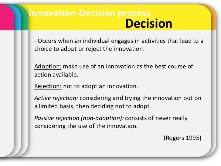 Innovation Decision Process Presentation