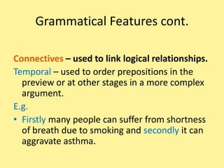 Write about a topical issue and give a reason/s  