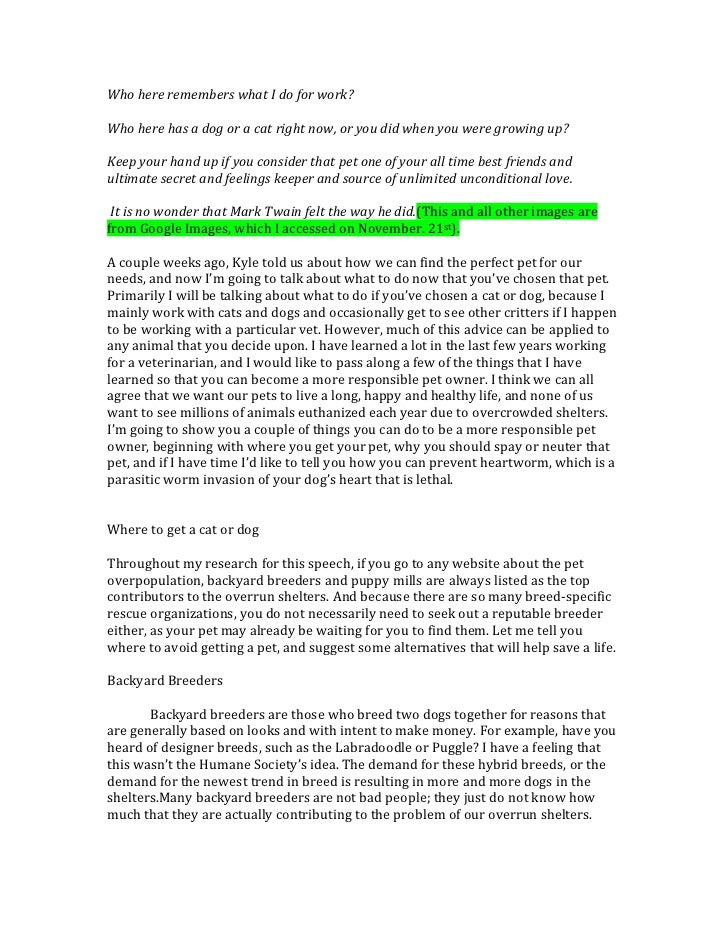 Animal abuse essays