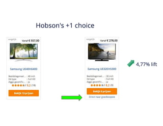 Persuasive ecommerce