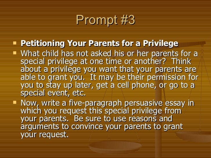 Persuasive Essay On Parenting