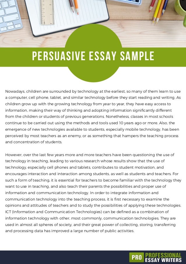 Persuasive essay slideshare picture