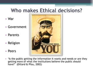 Cognitivism & Non-CognitivismCognitivismMoral truths  Good/BadRight/wrongNon Cognitivism