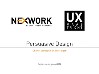 Persuasive design uxm