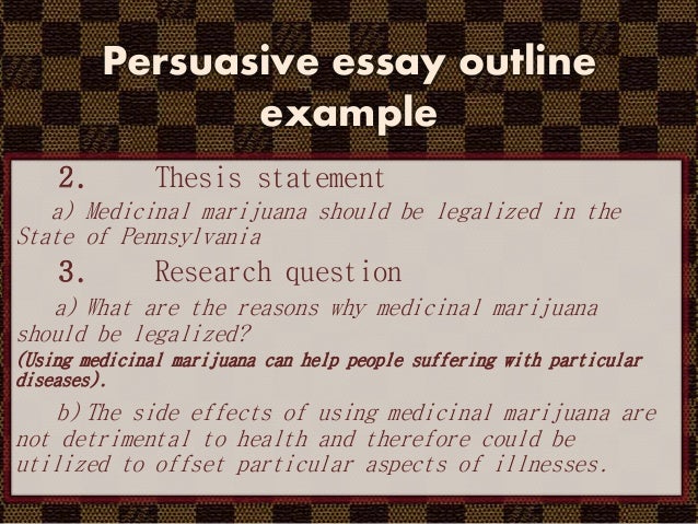 Research Paper Essay Persuasive Essay Outline Example What Is The Thesis Statement In The Essay also Essays For Kids In English Persuasive Essay Outline Example Argumentative Essay On Health Care Reform
