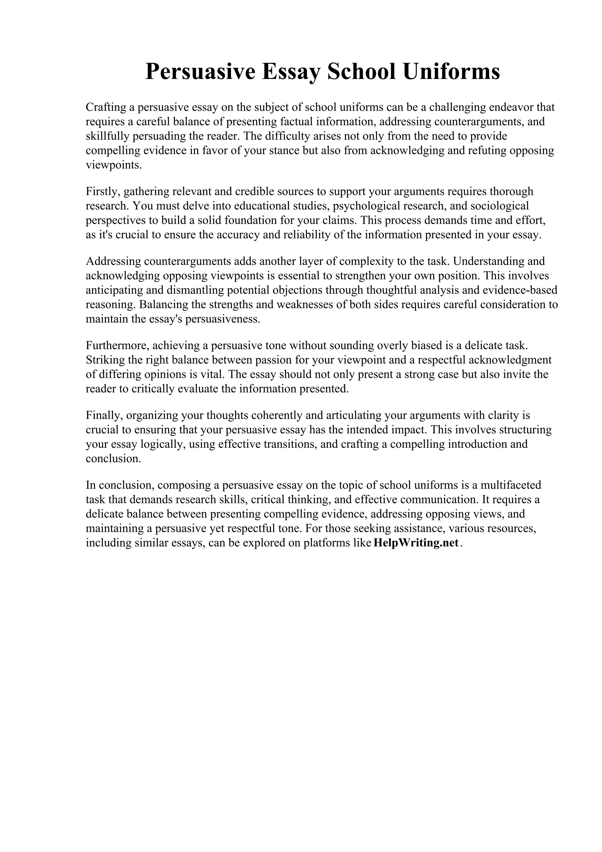 Persuasive Essay School Uniforms.pdf