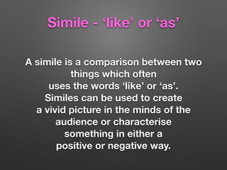 Similes In Advertising Persuasive language...convince me! | PDF