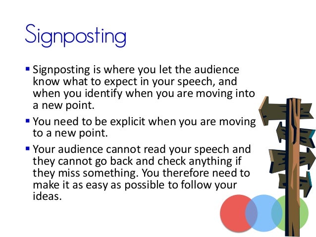 What Are Signposts In A Presentation? – DBKU