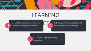 Persuasive-- Pattern of Development.pptx