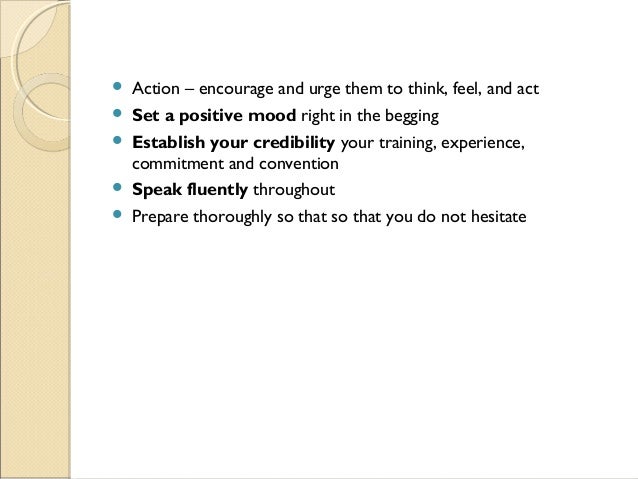 Persuasive speech visualization picture