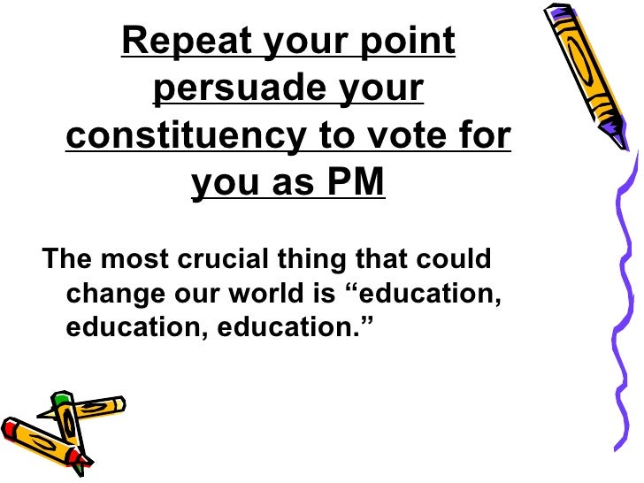 Vote for me persuasive essay