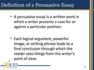 Persuasive writing (1) | PPT