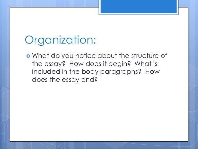 powerpoint how to write informative essay