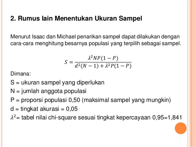 Pert. 3 statistik teknik penarikan sampel