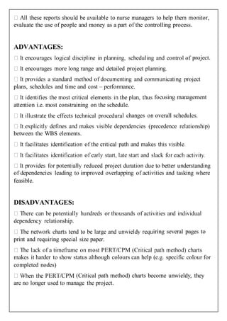 PERT (Program evaluation review technique)
