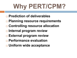 Pert cpm | PPTX