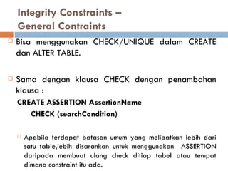 SQL Data Definition | PPT