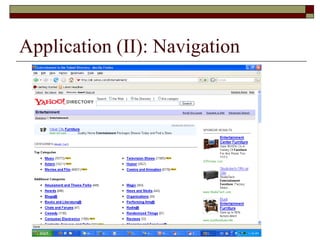 Application (II): Navigation
 