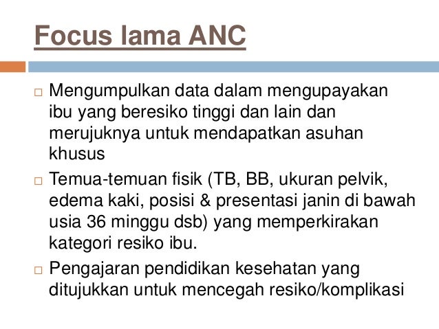 Konsep dasar asuhan kebidanan