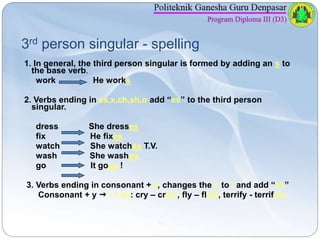 Pert 3 Present Tense | PPTX