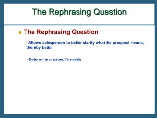 Refrasing Better pert6 begin your presentation strategicly futrel.ppt
