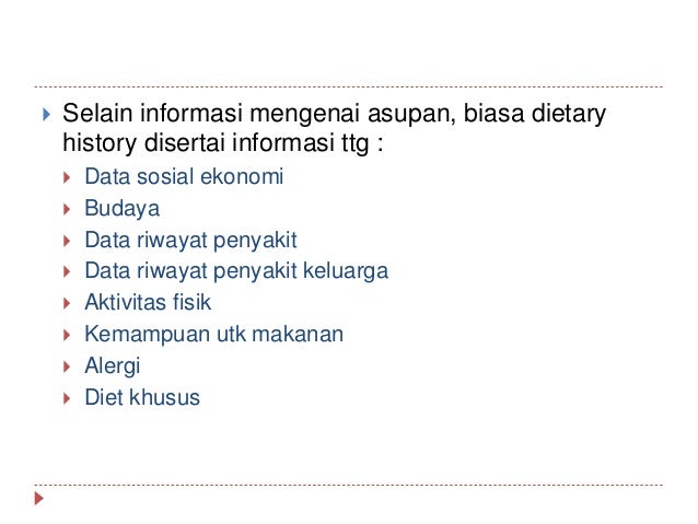Pert 6 ffq dan dietary history
